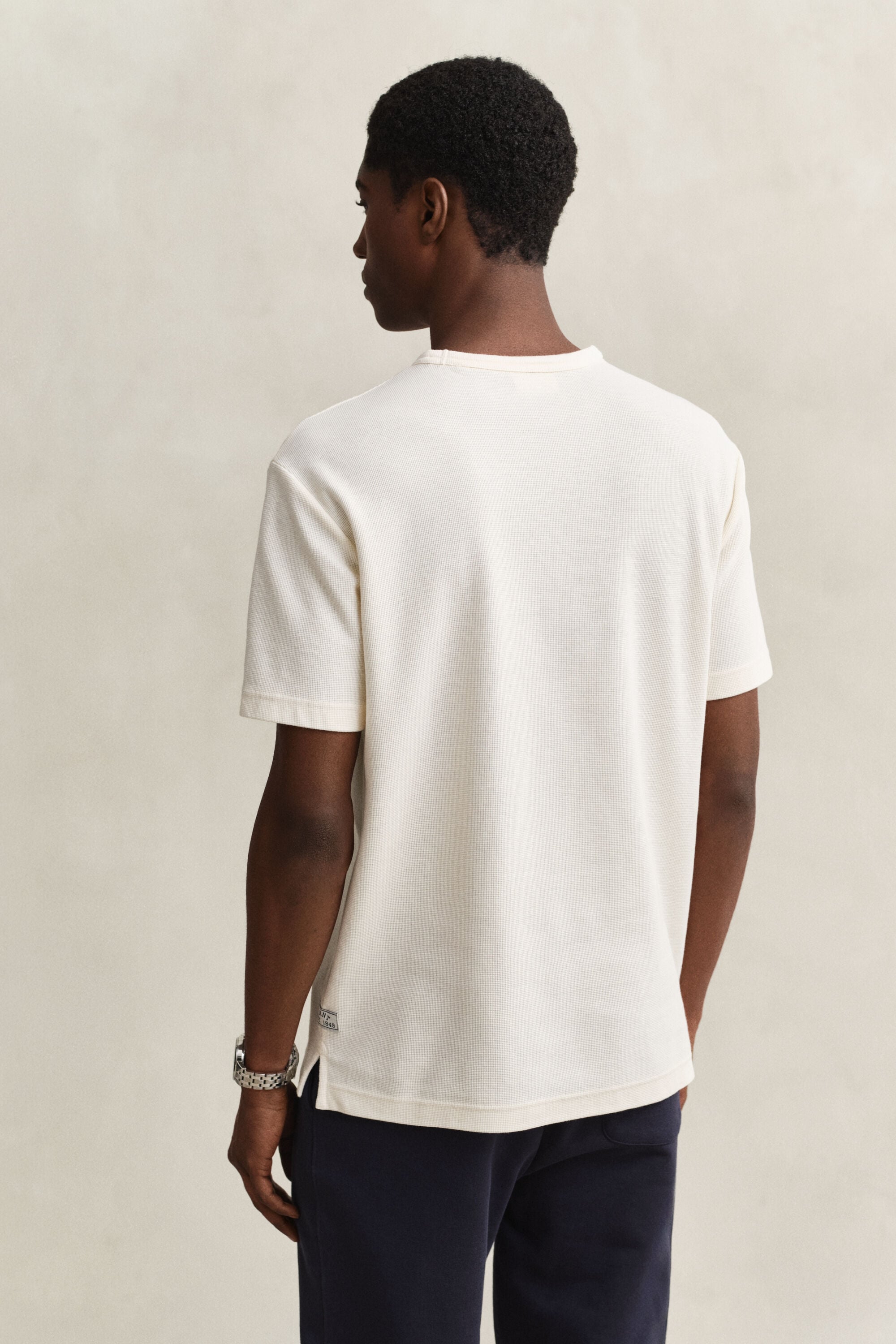 T-shirt med textur