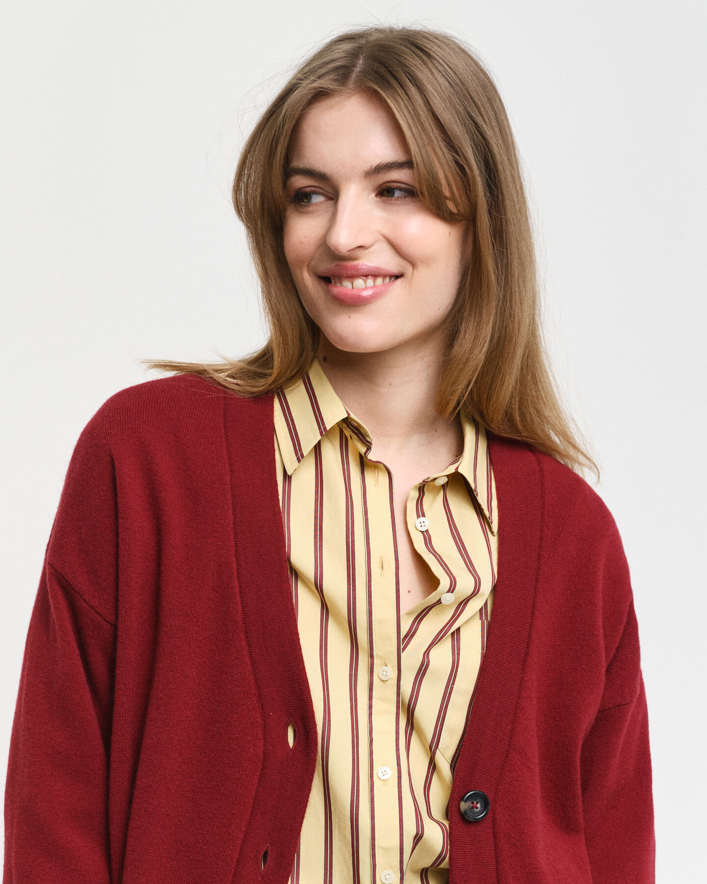 Kofta i superfin lammull