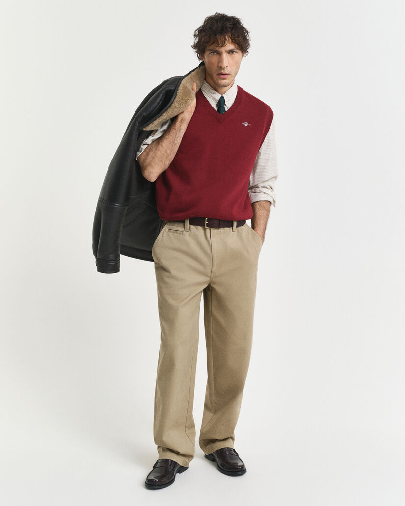 Klassisk bomullsväst