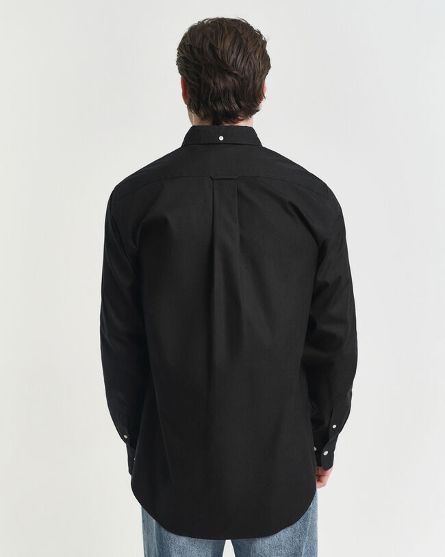 Regular fit pinpointvävd oxfordskjorta