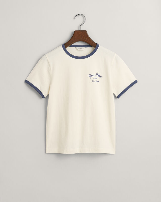 Teen Girls Script Graphic T-shirt