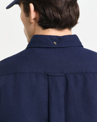 Regular fit fiskbensm&ouml;nstrad flanellskjorta