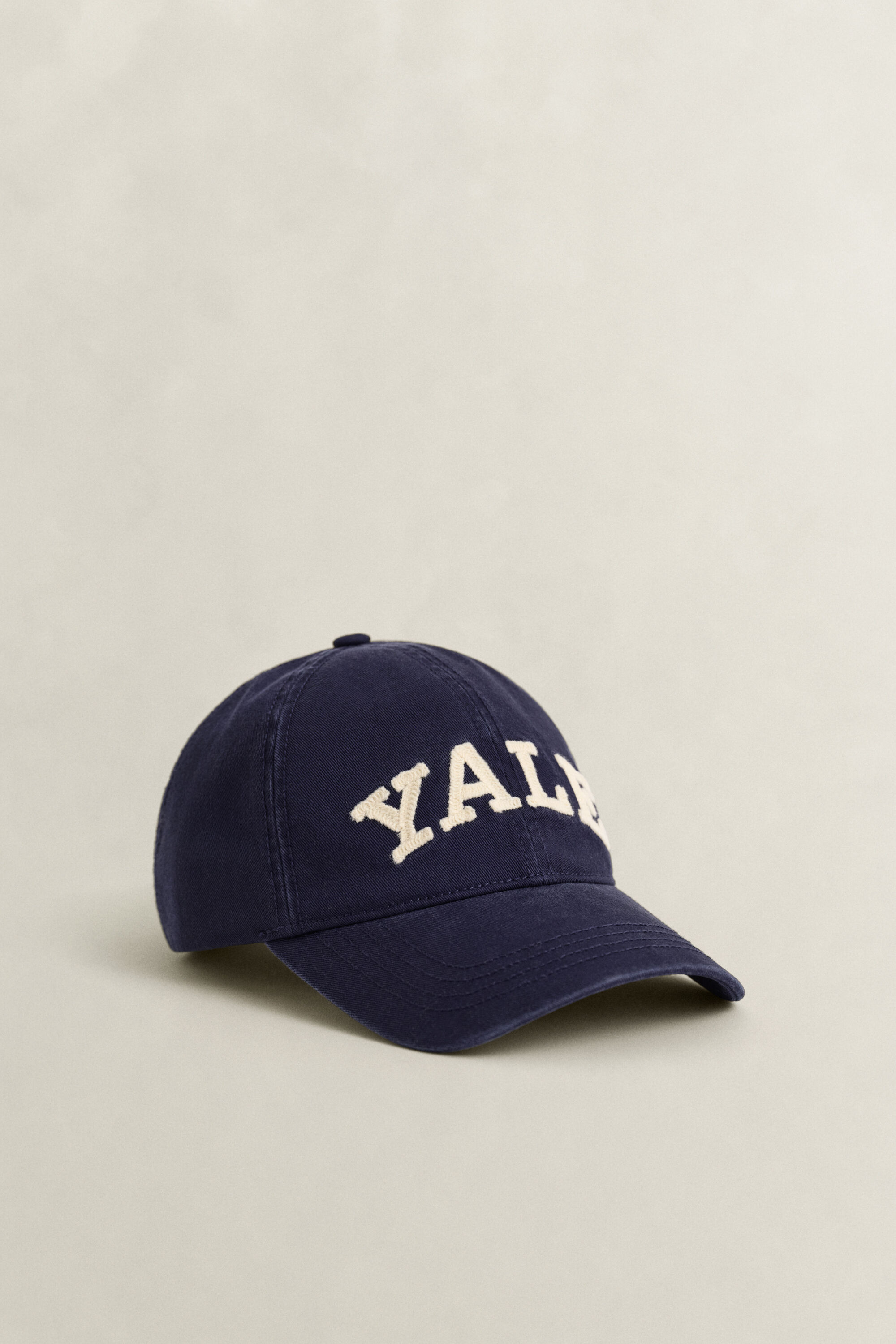 Gant x Yale keps i bomullstwill