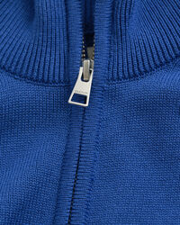 Casual Cotton kofta med dragkedja