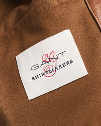 GANT Varsity Jacket i skinn