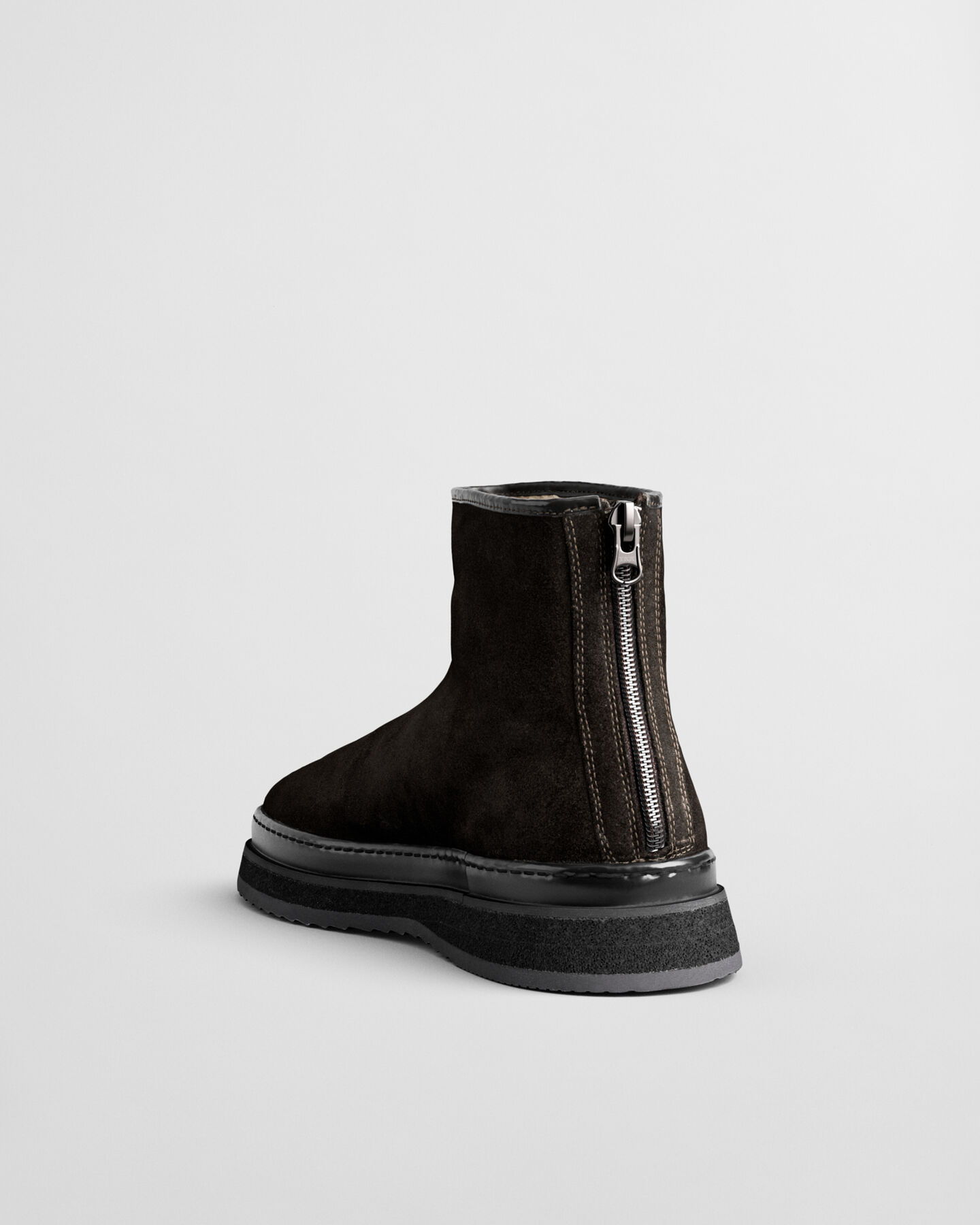 Blistown ullfodrade boots i mocka