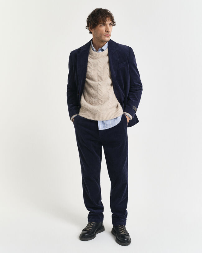 Regular fit manchesterkavaj