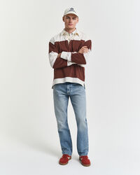 Bootcutjeans i vintagetvätt