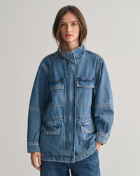 F&auml;ltjacka i denim