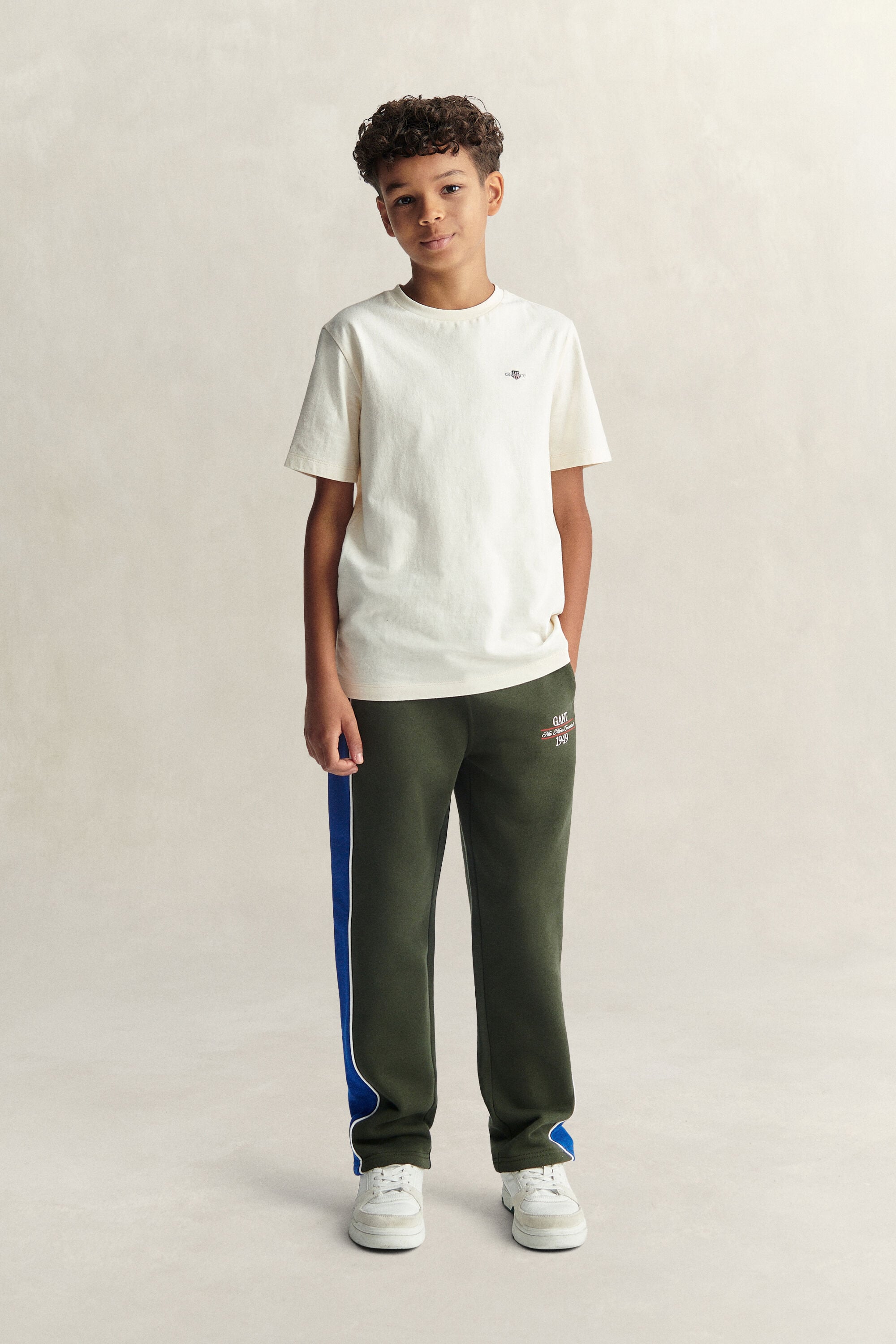 Teen Boys sweatpants med färgblock