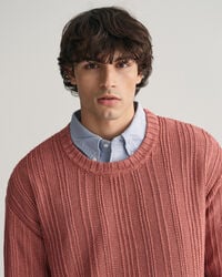 Rundhalsad tr&ouml;ja i linne och silke