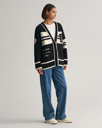 GANT Varsity V-ringad kofta