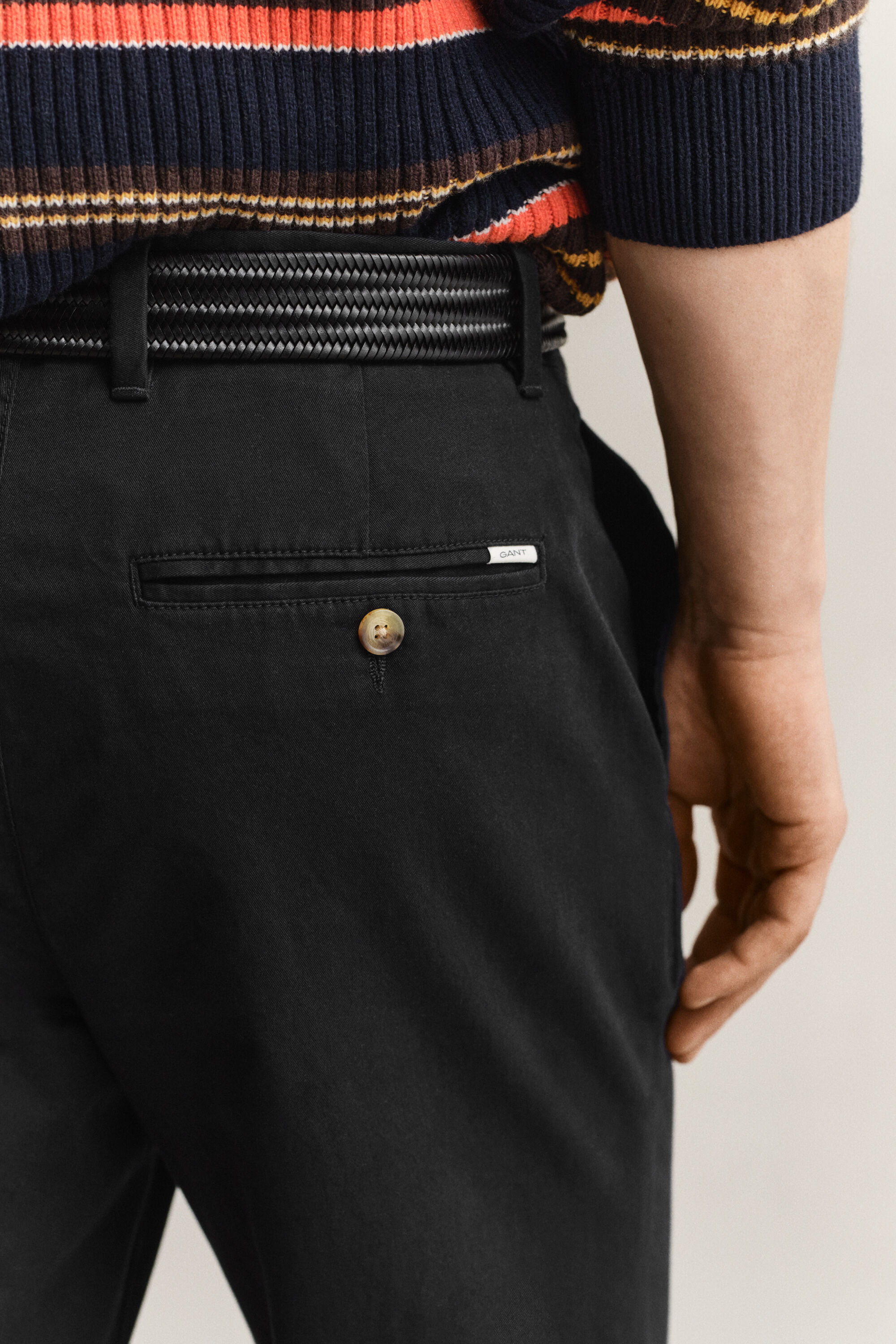 Klassiska chinos med regular fit