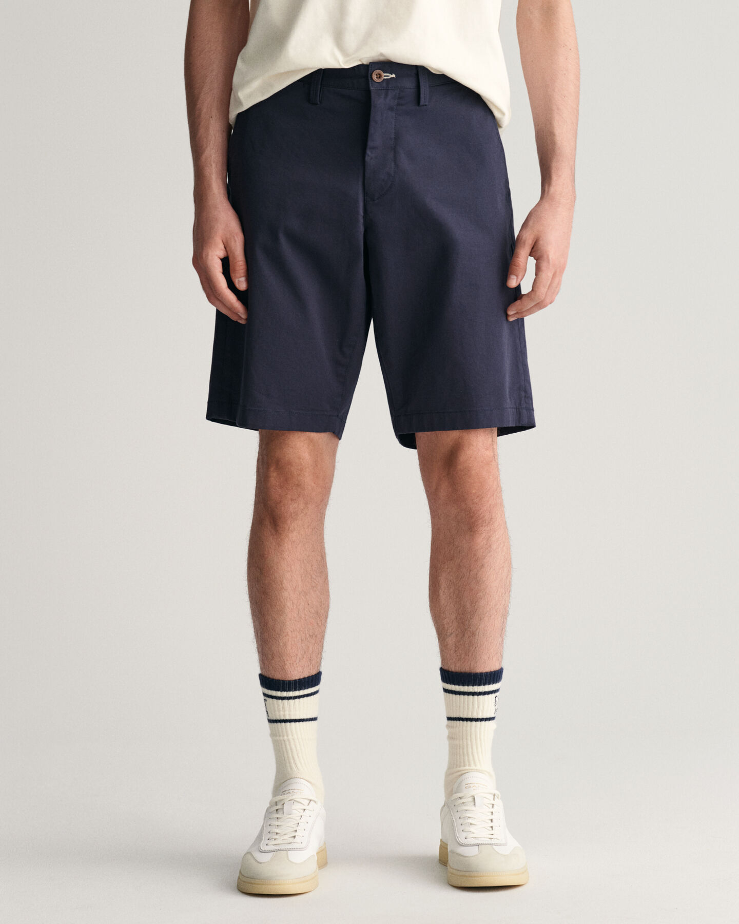 Relaxed fit twillshorts
