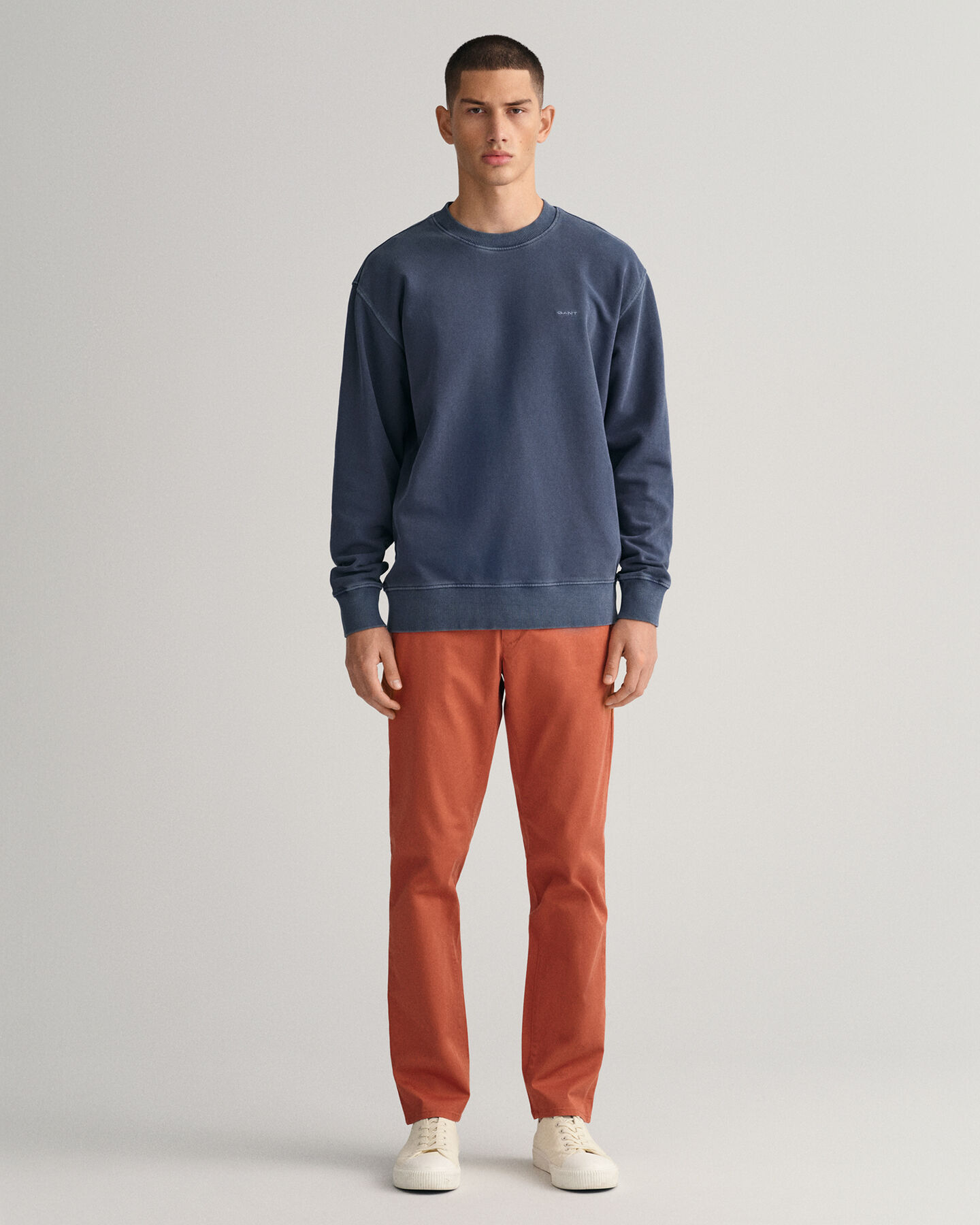 Hallden slim fit twillchinos