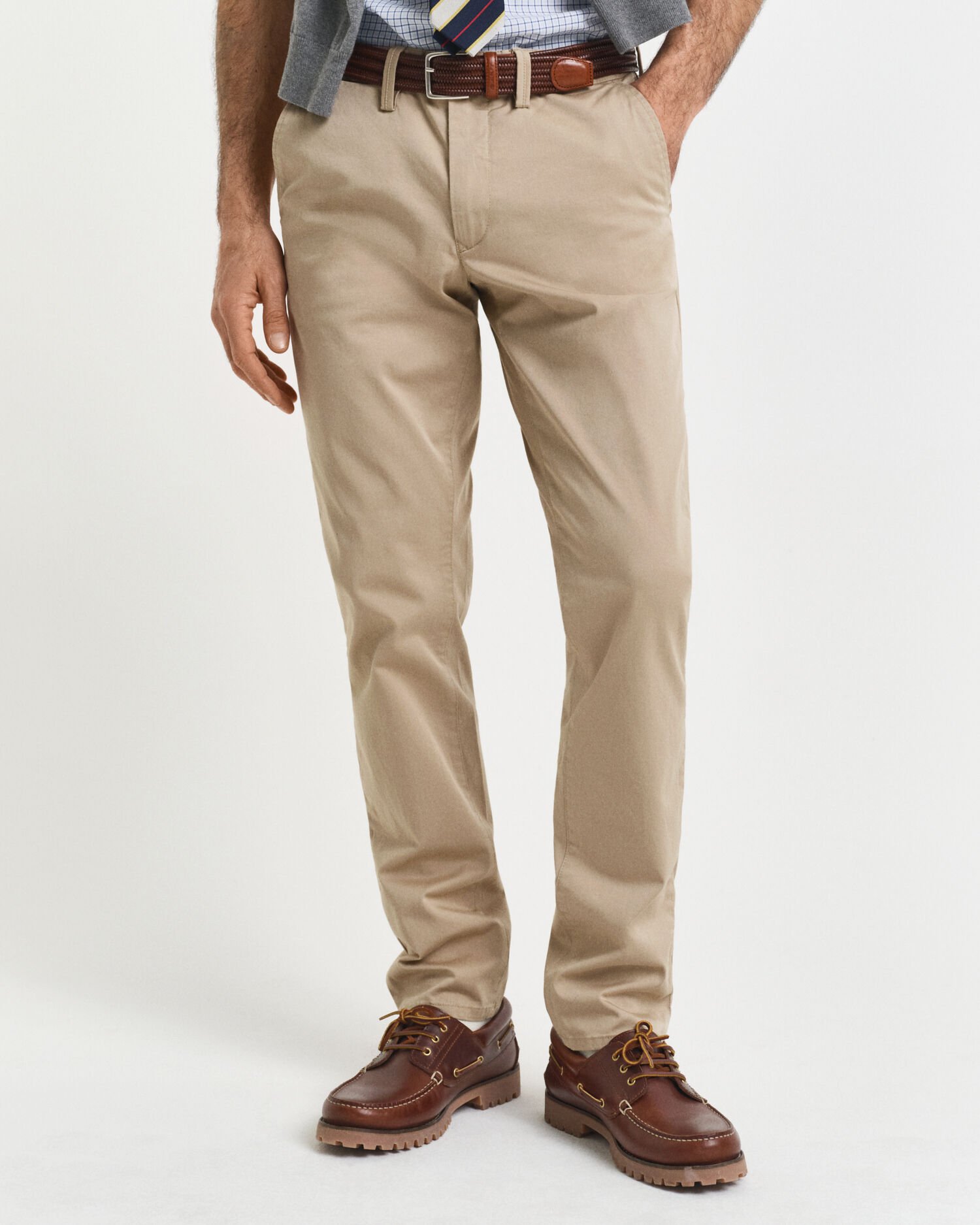 Slim fit twillchinos