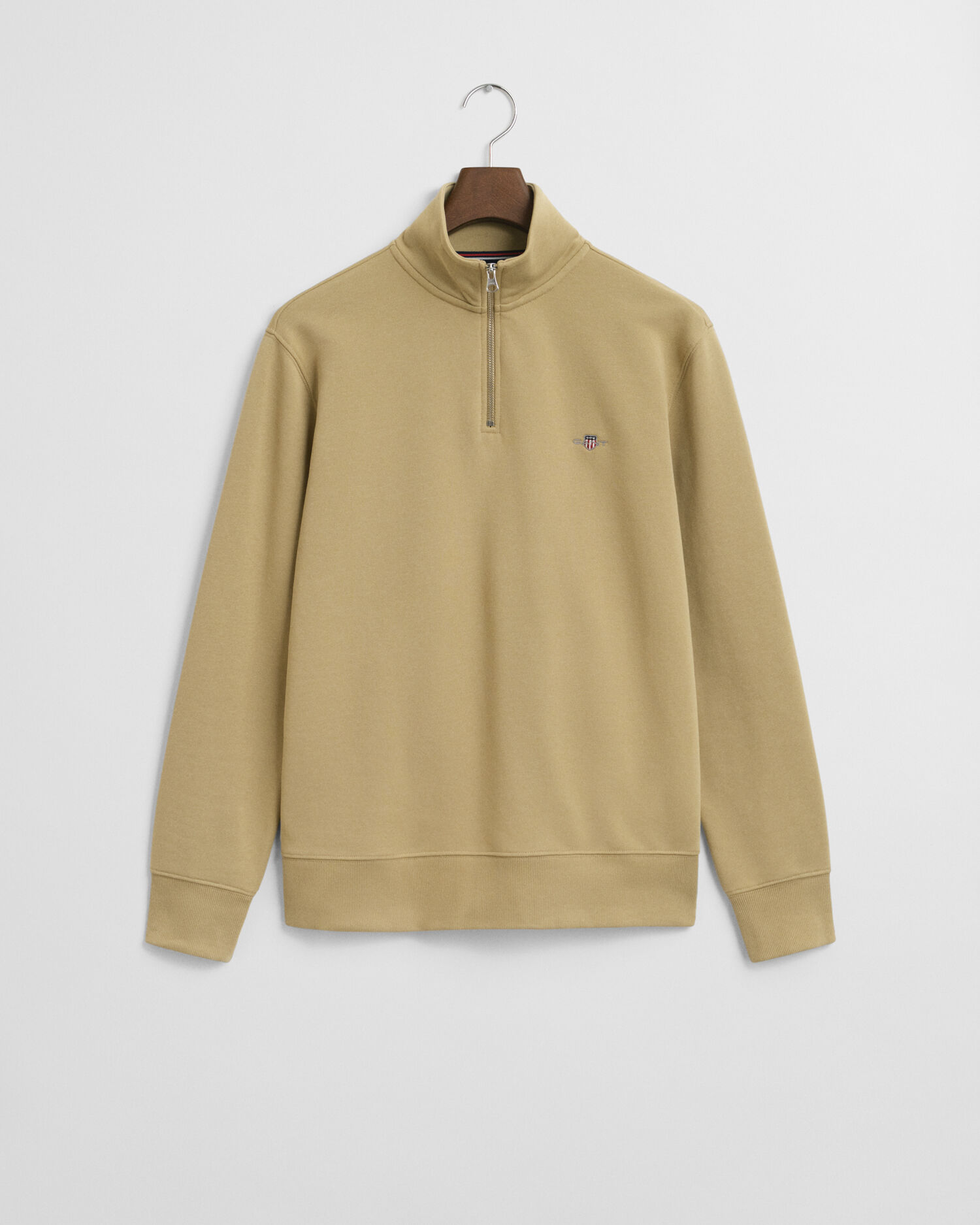 Shield sweatshirt med dragkedja vid halsöppningen