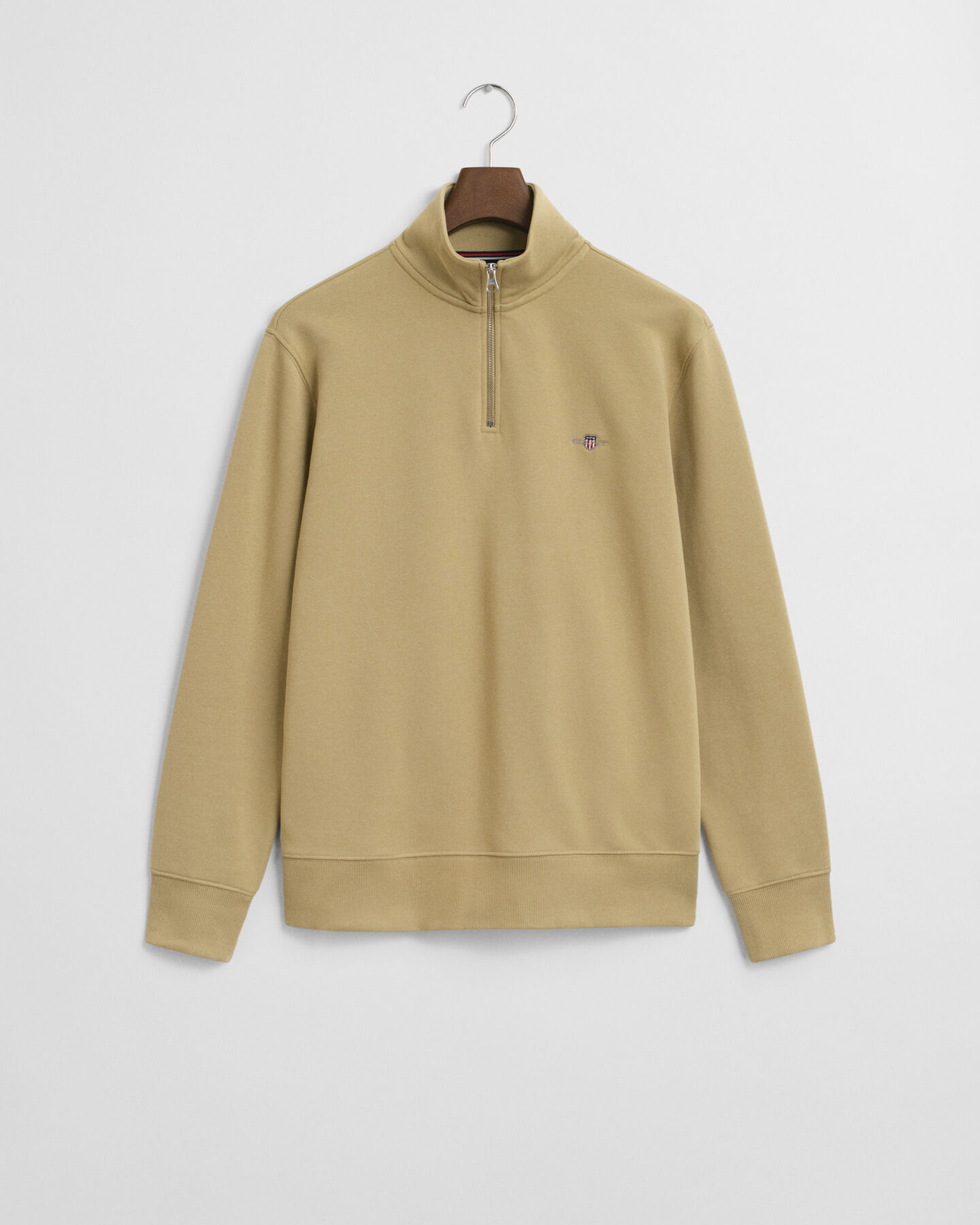 Shield sweatshirt med dragkedja vid halsöppningen