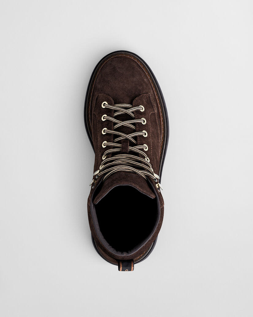 Hillprep medelhöga boots i mocka