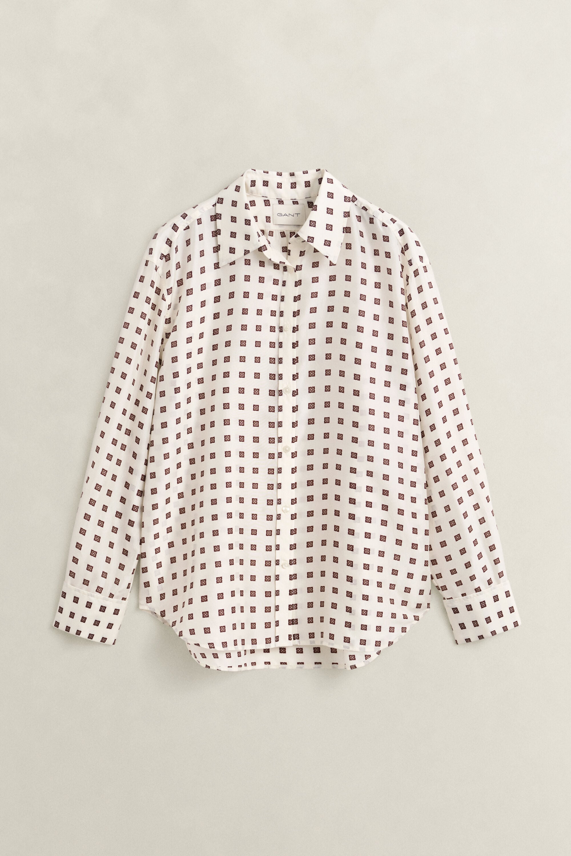 Blus i habotai-silke