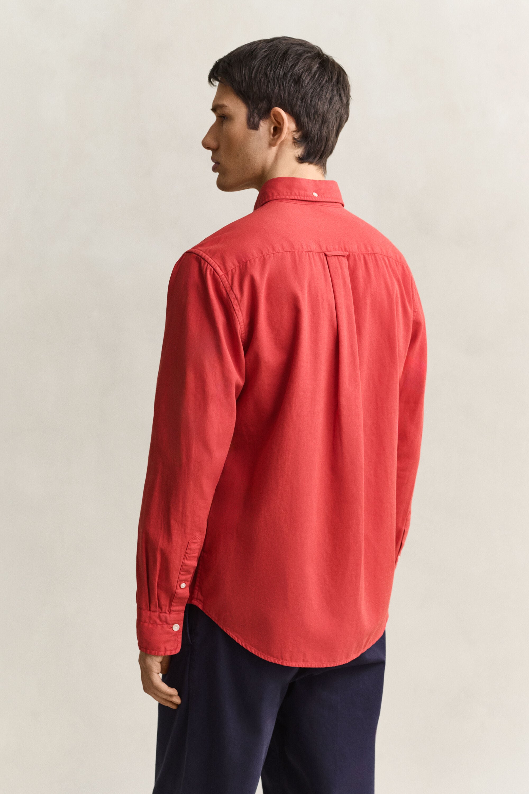 Regular fit twillskjorta