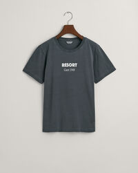 GANT T-shirt med resortmotiv