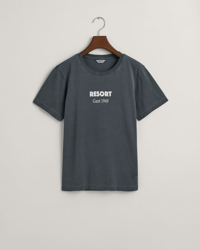 GANT T-shirt med resortmotiv