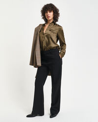 Regular fit skjorta med fickor