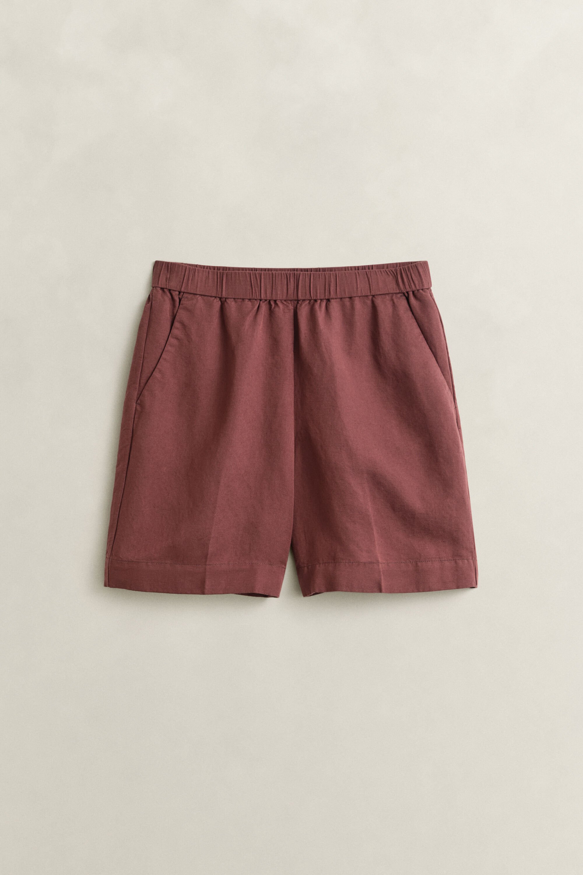 Shorts i linneblandning