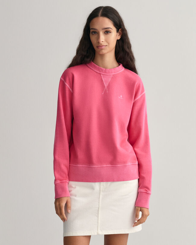 Sunfaded rundhalsad sweatshirt