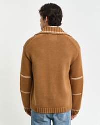 Yllecardigan med knappar