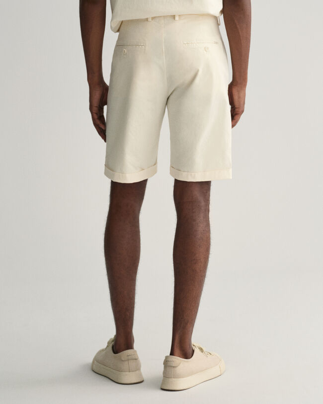 Slim fit Sunfaded shorts