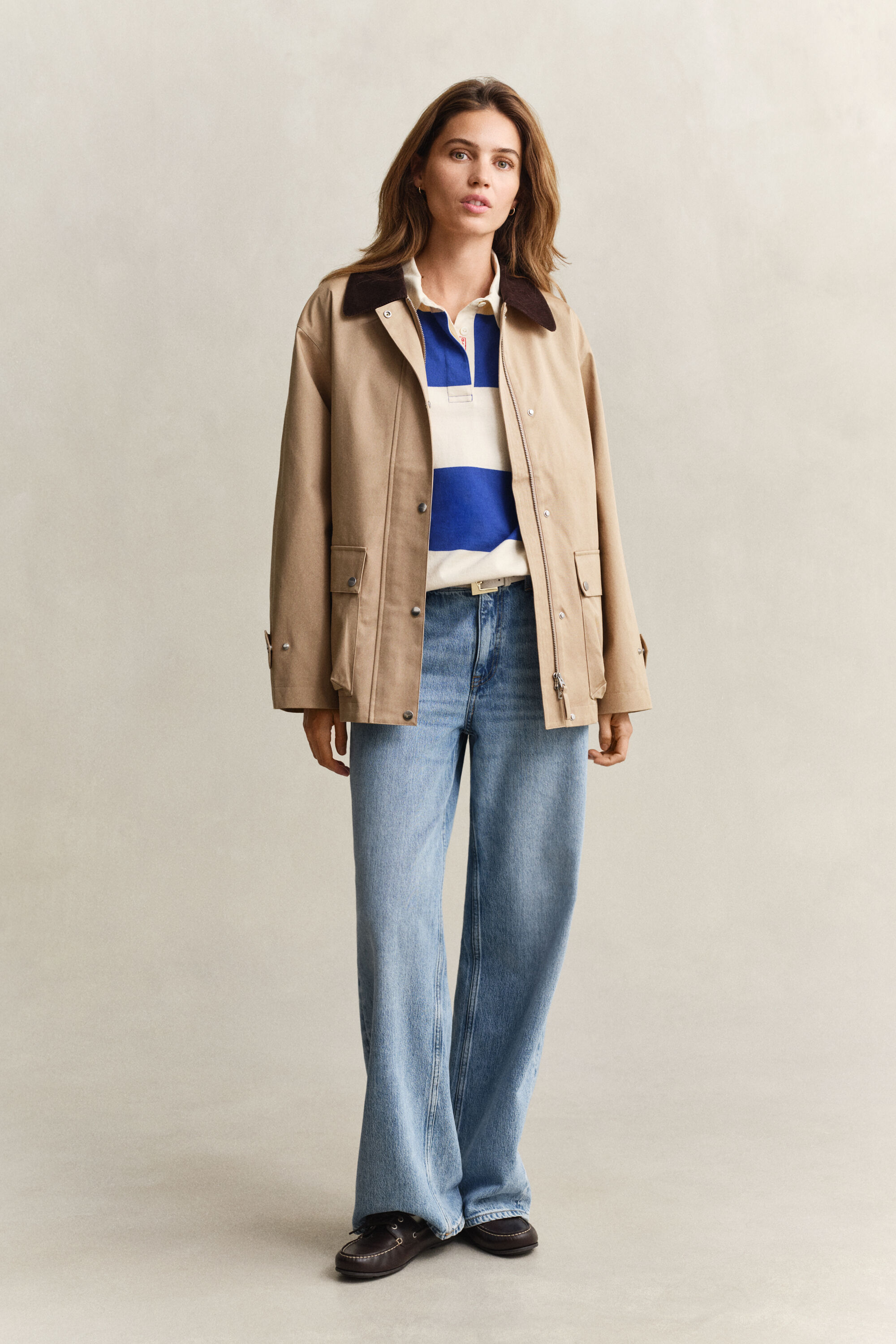 Decker-jacka i bomull