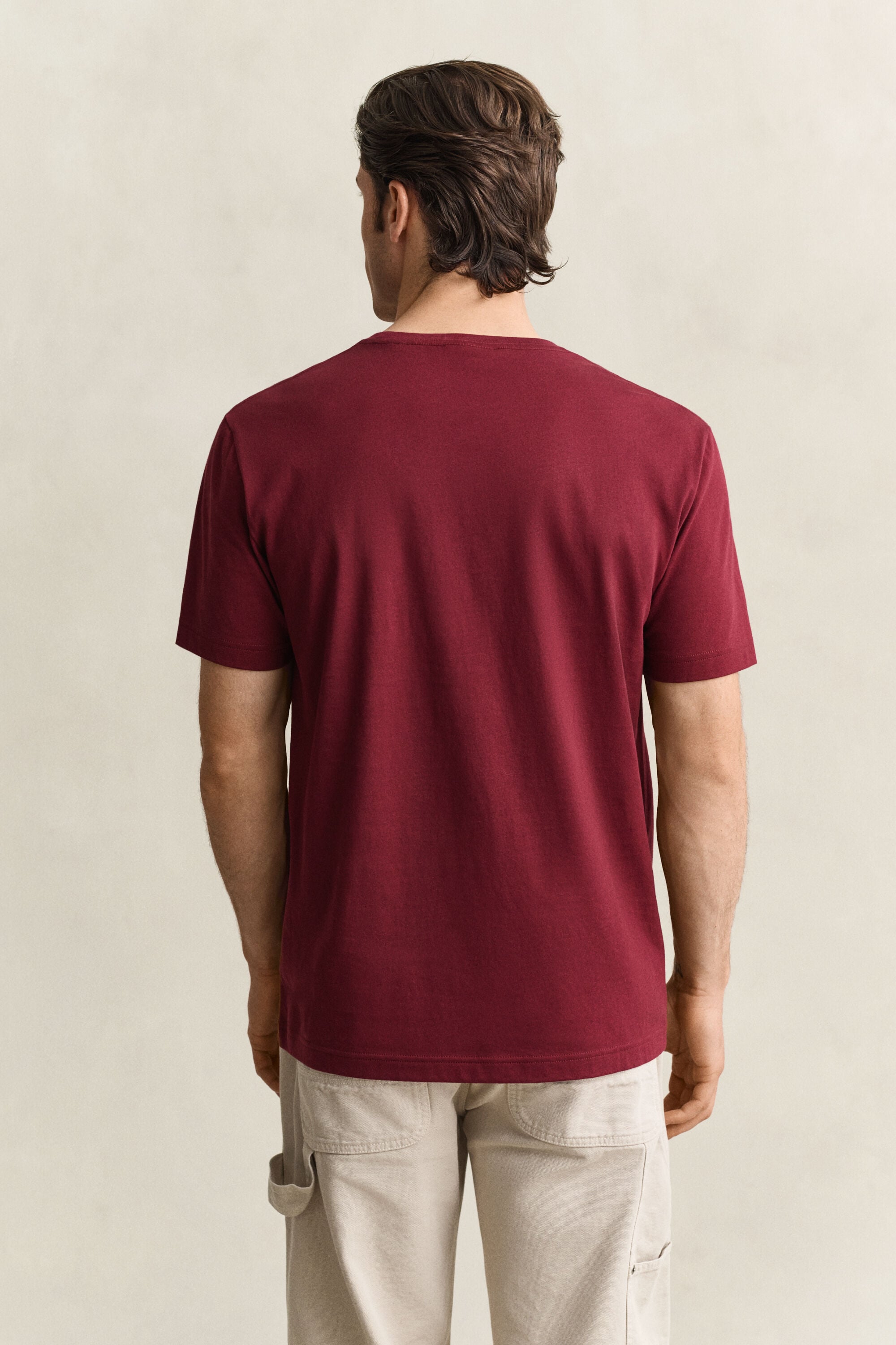 Regular fit T-shirt med sköld