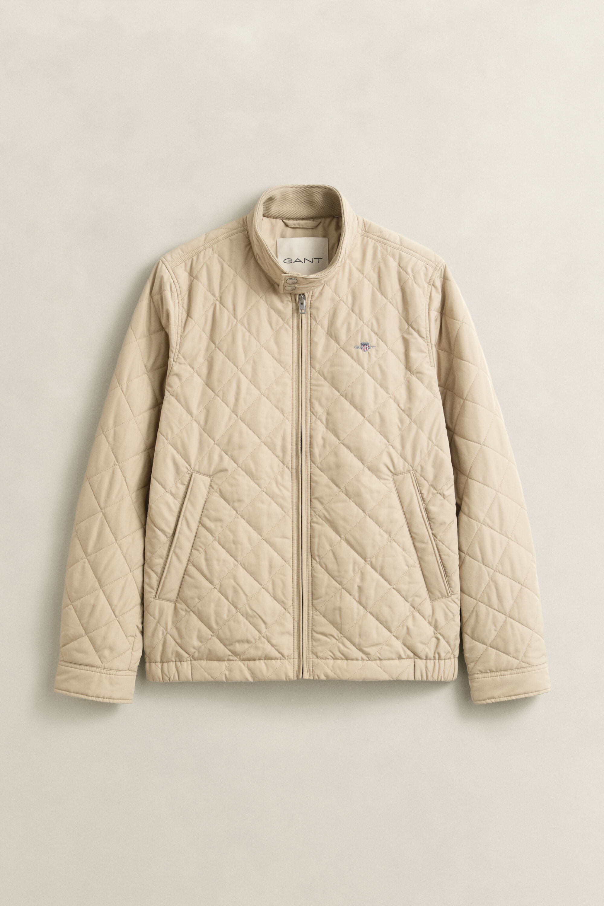 Quiltad Windcheater jacka
