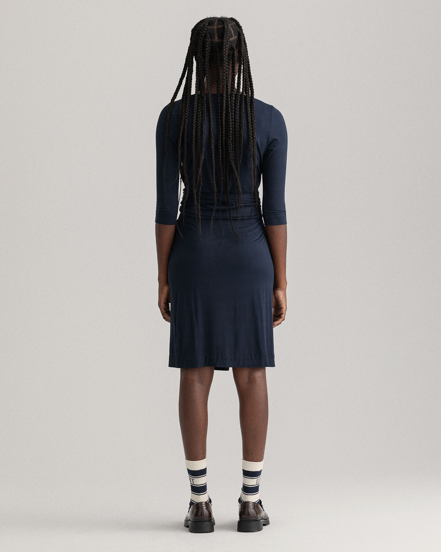 Omlottklänning i jersey