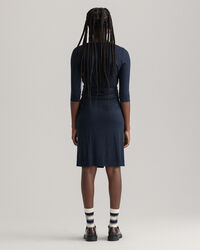 Omlottklänning i jersey