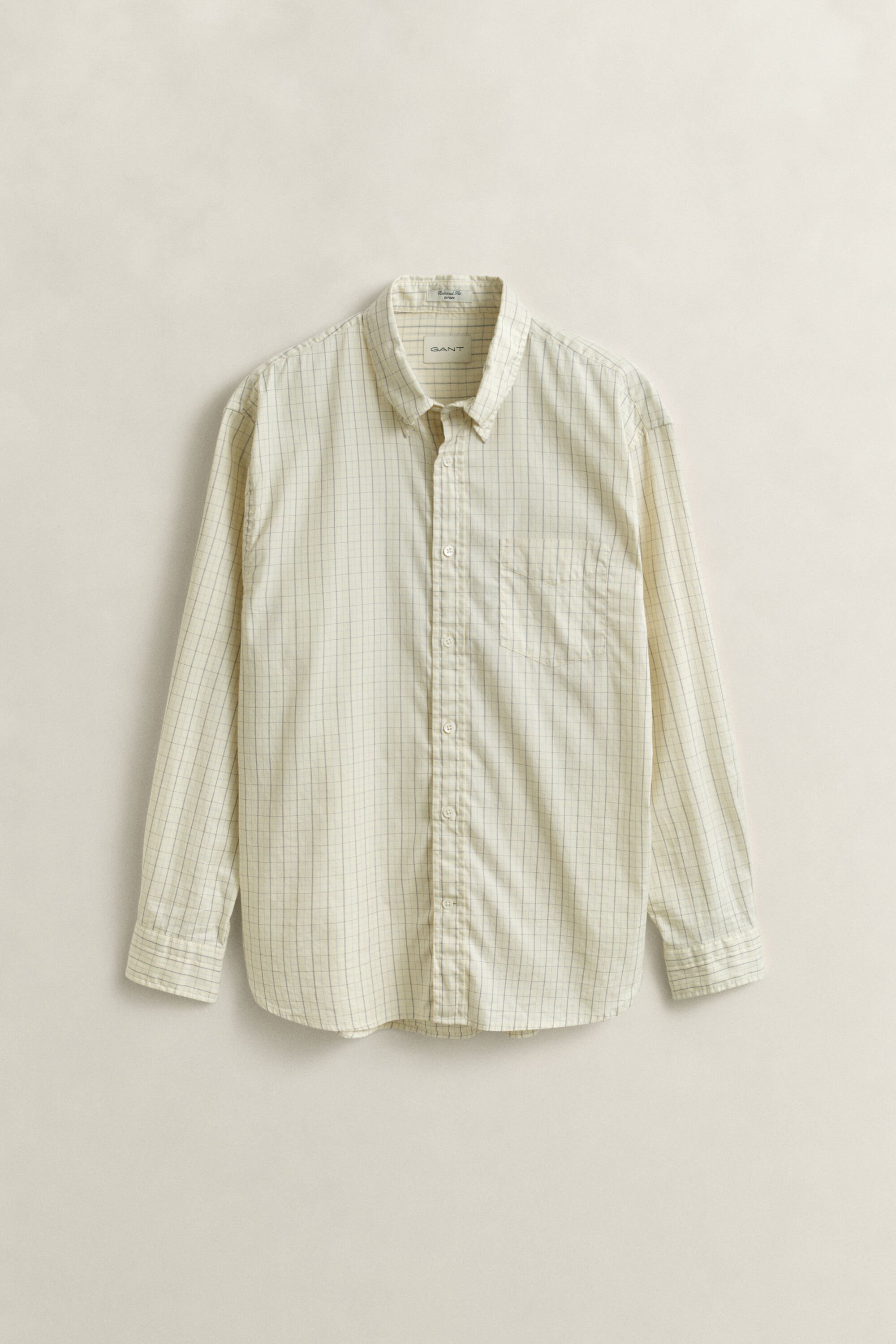 Relaxed fit Dreamy Oxford rutig skjorta