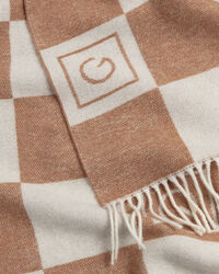 Rutig yllehalsduk ton i ton