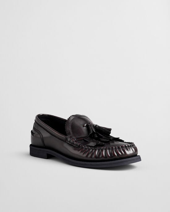 Gracelyn loafers i läder