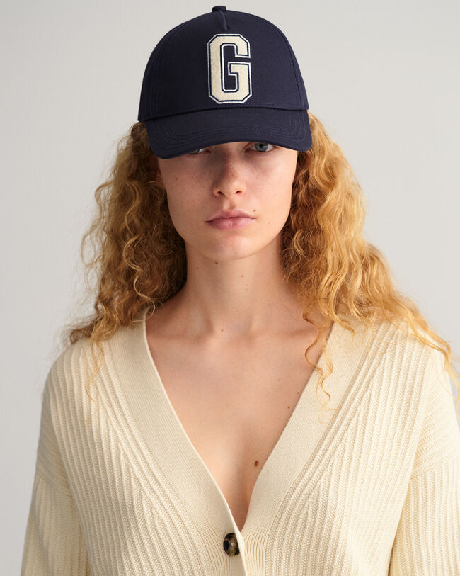 Ribbstickad bomullskofta