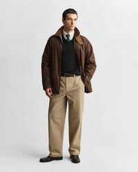 Klassisk V-ringad bomullströja