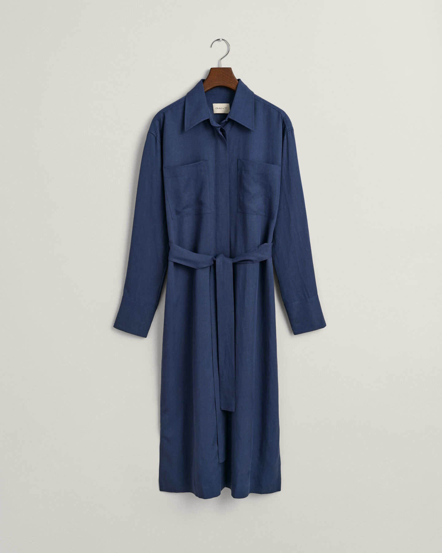 Skjortkl&auml;nning med fickor