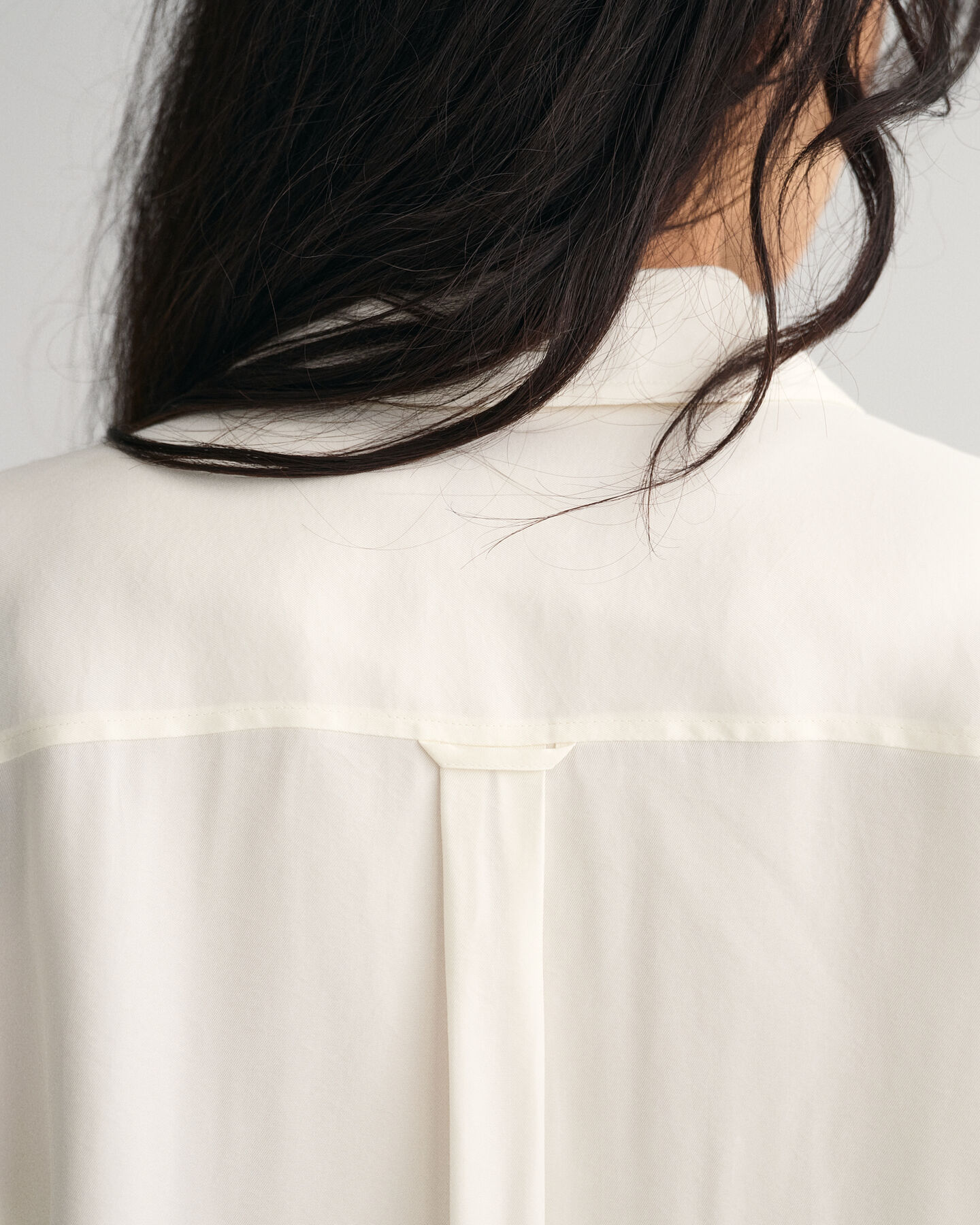 Relaxed fit skjorta med ficka med lock