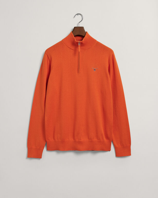 Classic half-zip bomullstr&ouml;ja