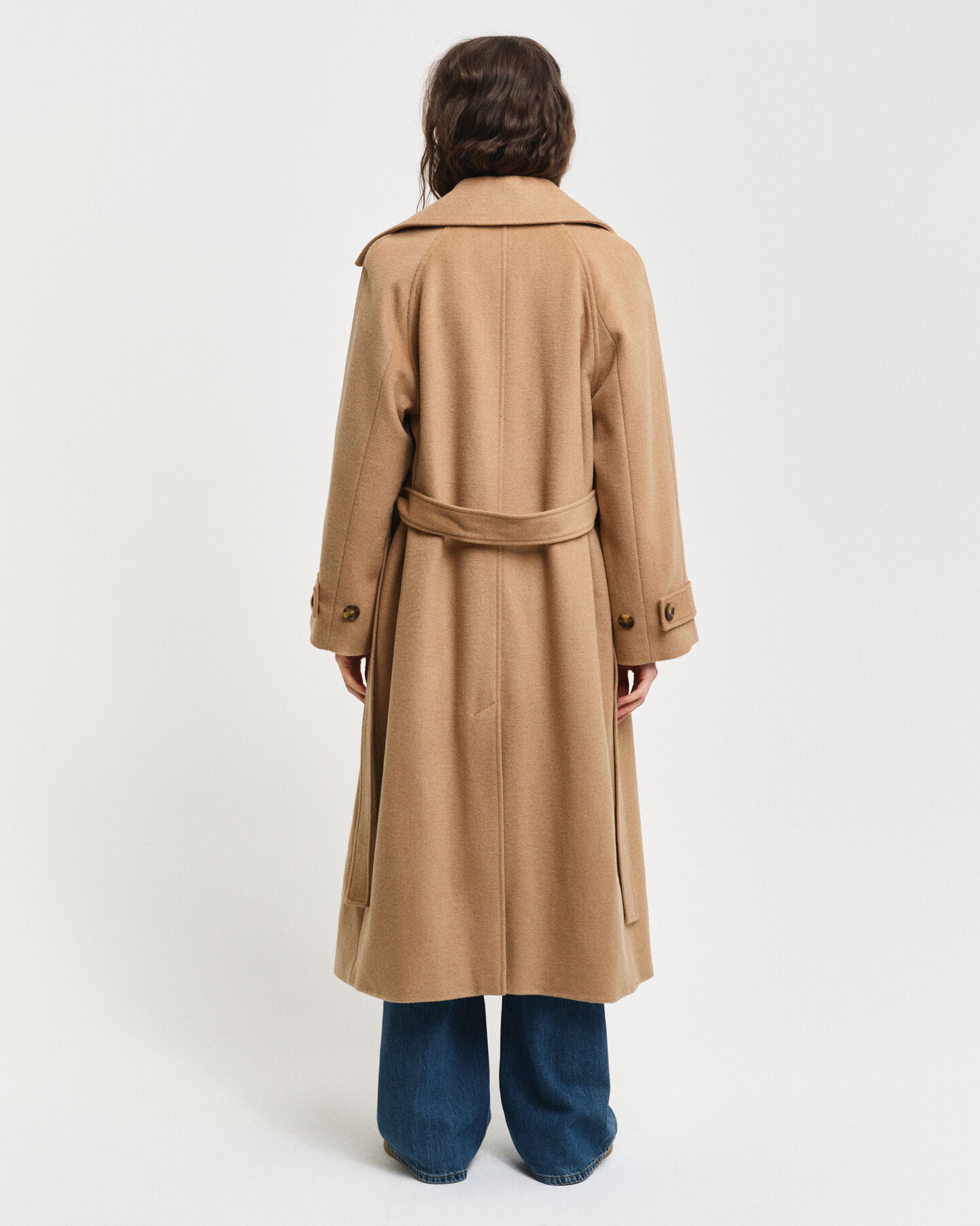 Trenchcoat i ull