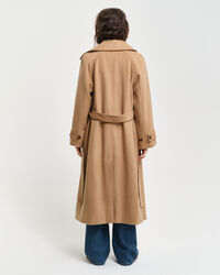 Trenchcoat i ull