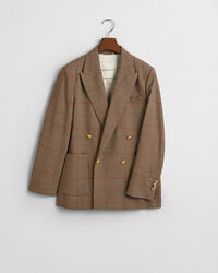 Regular fit rutig club-blazer