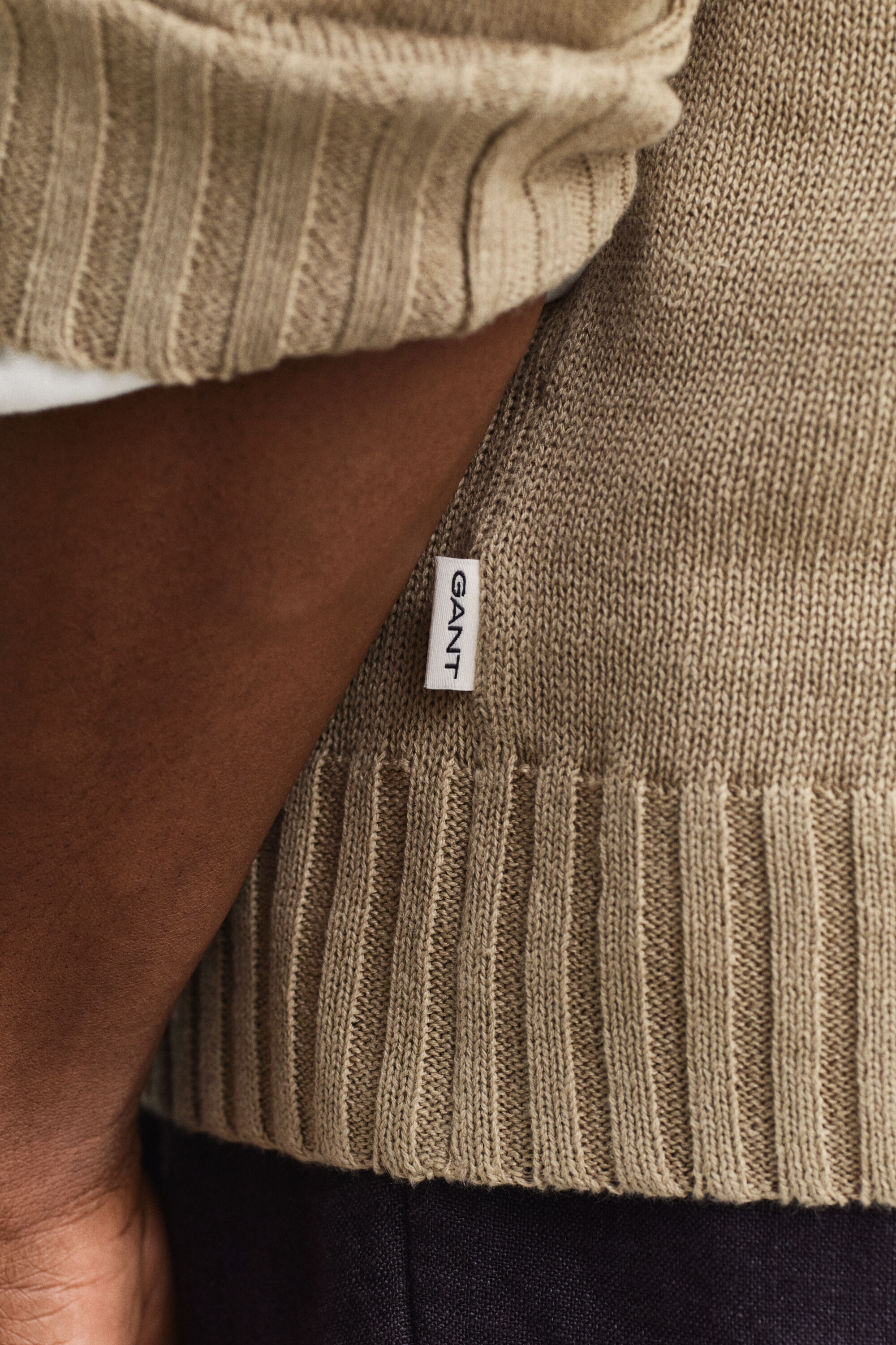 Tröja i linneblandning