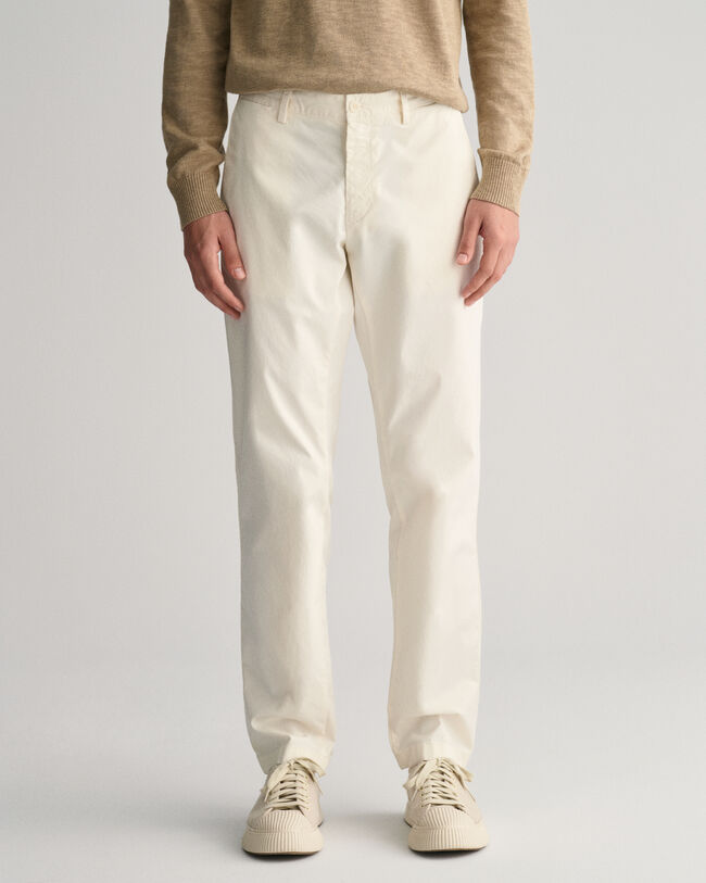 Slim Fit Sunfaded Chinos